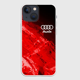 Чехол для iPhone 13 mini с принтом AUDI в Курске,  |  | audi | auto | rs | sport | авто | автомобиль | автомобильные | ауди | бренд | марка | машины | спорт