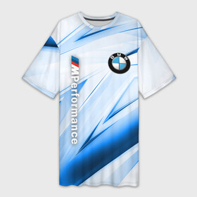 Платье-футболка 3D с принтом BMW | БМВ в Курске,  |  | bmw | bmw motorsport | bmw performance | carbon | m | m power | motorsport | performance | sport | бмв | карбон | моторспорт | спорт