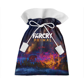 Подарочный 3D мешок с принтом FARCRY:PRIMAL в Курске, 100% полиэстер | Размер: 29*39 см | far cry | farcry | game | ubisof | выживание | джунгли | игры | остров | фар край