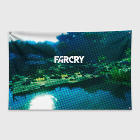 Флаг-баннер с принтом FARCRY в Курске, 100% полиэстер | размер 67 х 109 см, плотность ткани — 95 г/м2; по краям флага есть четыре люверса для крепления | far cry | farcry | game | ubisof | выживание | джунгли | игры | остров | фар край