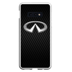 Чехол для Samsung S10E с принтом Infinity Carbon (Z) в Курске, Силикон | Область печати: задняя сторона чехла, без боковых панелей | auto | g35 | g37 | infinity | m56 | qx56 | qx80 | авто | автомобиль | ам | инфинити | машина | машины | нисан | ниссан | спорт | финик