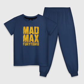 Детская пижама хлопок с принтом Mad Max в Курске, 100% хлопок |  брюки и футболка прямого кроя, без карманов, на брюках мягкая резинка на поясе и по низу штанин
 | mad max | mad max fury road | безумный макс | мад макс | мед макс мэд макс