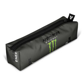 Пенал 3D с принтом MONSTER ENERGY (Z) в Курске, 100% полиэстер | плотная ткань, застежка на молнии | Тематика изображения на принте: black monster | bmx | claw | cybersport | energy | monster | monster energy | moto | motocross | race | sport | киберспорт | когти | монстер энерджи | монстр | мото | мотокросс | ралли | скейтбординг | спорт | энергия