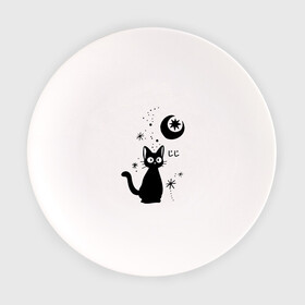 Тарелка с принтом Jiji Cat в Курске, фарфор | диаметр - 210 мм
диаметр для нанесения принта - 120 мм | Тематика изображения на принте: cat | jiji | kitty | аниме | ведьма | гибли | джиджи | животные | кот | котенок | кошка | миядзаки | мульт | мультфильм | тоторо