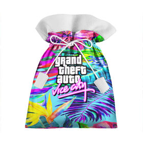 Подарочный 3D мешок с принтом GTA VICE CITY:REMASTER в Курске, 100% полиэстер | Размер: 29*39 см | grand theft auto 2 | grand theft auto 3 | grand theft auto v | grand theft auto: san andreas | grand theft auto: vice city | gta 1 | gta 2 | gta 3 | gta 4 | gta 5 | gta online | gta v | город | игры