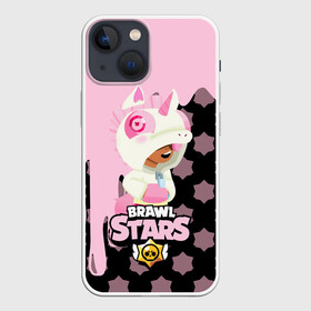 Чехол для iPhone 13 mini с принтом Brawl stars Unicorn. в Курске,  |  | bibi | brawl stars | coach mike | leon | leon shark | mecha crow | mr.p | sally leon | sandy | sprout | unicorn | virus 8 bit | биби | бравл старс | вирус 8 бит | леон | оборотень | спроут | сэли леон