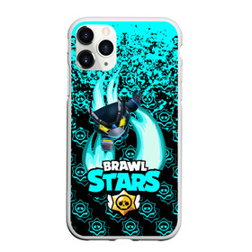 Чехол для iPhone 11 Pro матовый с принтом Brawl stars mecha crow в Курске, Силикон |  | bibi | brawl stars | coach mike | leon | leon shark | mecha crow | mr.p | sally leon | sandy | sprout | unicorn | virus 8 bit | биби | бравл старс | вирус 8 бит | леон | оборотень | спроут | сэли леон