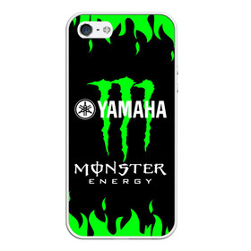 Чехол для iPhone 5/5S матовый с принтом MONSTER ENERGY (Z) в Курске, Силикон | Область печати: задняя сторона чехла, без боковых панелей | bike | energy | monster | monster energy | moto | motocycle | sport | sportmotorcycle | yamaha | когти | монстер энерджи | монстр | мото | спорт | энергия | ямаха