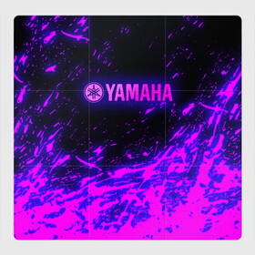 Магнитный плакат 3Х3 с принтом Yamaha | Ямаха (Z) в Курске, Полимерный материал с магнитным слоем | 9 деталей размером 9*9 см | bike | fj1200 | moto | motocycle | sportmotorcycle | yamaha | yzf 600r | вездеход | мото | мотоспорт | снегоход | ямаха