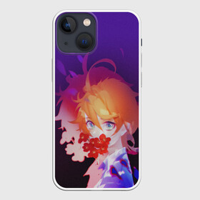 Чехол для iPhone 13 mini с принтом The Promised Neverland EMMA в Курске,  |  | anime | emma | mango | the promised neverland | yakusoku no neverland | аниме | манга | обещанная страна грёз | обещанный неверленд