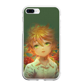 Чехол для iPhone 7Plus/8 Plus матовый с принтом The Promised Neverland в Курске, Силикон | Область печати: задняя сторона чехла, без боковых панелей | anime | emma | mango | the promised neverland | yakusoku no neverland | аниме | манга | обещанная страна грёз | обещанный неверленд