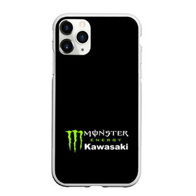 Чехол для iPhone 11 Pro матовый с принтом MONSTER ENERGY KAWASAKI (Z) в Курске, Силикон |  | bike | energy | kawasaki | monster | monster energy | moto | motocross | ninja | sport | zzr | кавасаки | кавасаки ниндзя | монстер энерджи | монстр | мото | мотокросс | ниндзя | спорт | энергия