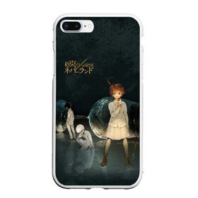 Чехол для iPhone 7Plus/8 Plus матовый с принтом The Promised Neverland Logo в Курске, Силикон | Область печати: задняя сторона чехла, без боковых панелей | Тематика изображения на принте: anime | emma | mango | the promised neverland | yakusoku no neverland | аниме | манга | обещанная страна грёз | обещанный неверленд