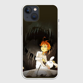 Чехол для iPhone 13 с принтом The Promised Neverland в Курске,  |  | Тематика изображения на принте: anime | emma | mango | the promised neverland | yakusoku no neverland | аниме | манга | обещанная страна грёз | обещанный неверленд