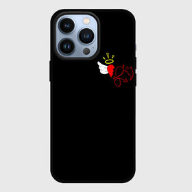 Чехол для iPhone 13 Pro с принтом Добро и зло, Payton Moormeier в Курске,  |  | p y t n | payton moormeier | pytn | tik tok | tiktok | tiktoker | блоггер пэйтон | добро и зло | мурмейер | мурмиер | пейтон | разбитое сердце | розы | тик ток | тикток