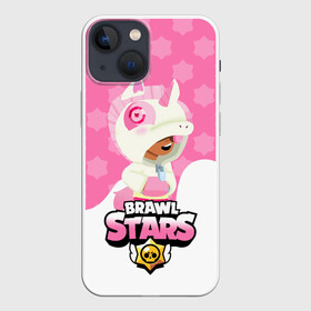 Чехол для iPhone 13 mini с принтом Brawl stars Unicorn. в Курске,  |  | bibi | brawl stars | coach mike | leon | leon shark | mecha crow | mr.p | sally leon | sandy | sprout | unicorn | virus 8 bit | биби | бравл старс | вирус 8 бит | леон | оборотень | спроут | сэли леон