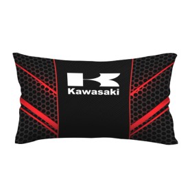 Подушка 3D антистресс с принтом KAWASAKI (Z) в Курске, наволочка — 100% полиэстер, наполнитель — вспененный полистирол | состоит из подушки и наволочки на молнии | Тематика изображения на принте: bike | kawasaki | moto | motocycle | ninja | sportmotorcycle | zzr | кавасаки | кавасаки ниндзя | мото | мотоспорт | ниндзя