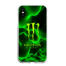 Чехол для iPhone XS Max матовый с принтом MONSTER ENERGY в Курске, Силикон | Область печати: задняя сторона чехла, без боковых панелей | energy | honda | mercedes | monster energy | porsche | racing | sport | toyota | автомобил | автомобильные | марка | машины | митсубиси | монстр | монстр энерджи | порше | спорт | тесла | тойота | хонда