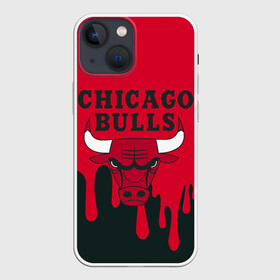 Чехол для iPhone 13 mini с принтом Chicago Bulls. в Курске,  |  | 23 | air jordan | bulls | chicago bulls | jordan | michael jordan | nba | paris saint germain | psg | red | sport | быки | джордан | майкл джордан | псж | спорт | чикаго буллс