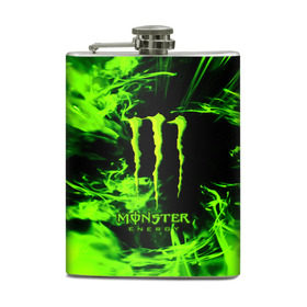 Фляга с принтом MONSTER ENERGY в Курске, металлический корпус | емкость 0,22 л, размер 125 х 94 мм. Виниловая наклейка запечатывается полностью | Тематика изображения на принте: energy | honda | mercedes | monster energy | porsche | racing | sport | toyota | автомобил | автомобильные | марка | машины | митсубиси | монстр | монстр энерджи | порше | спорт | тесла | тойота | хонда