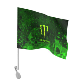 Флаг для автомобиля с принтом MONSTER ENERGY в Курске, 100% полиэстер | Размер: 30*21 см | energy | honda | mercedes | monster energy | porsche | racing | sport | toyota | автомобил | автомобильные | марка | машины | митсубиси | монстр | монстр энерджи | порше | спорт | тесла | тойота | хонда