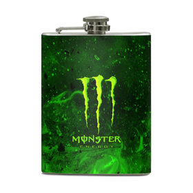 Фляга с принтом MONSTER ENERGY в Курске, металлический корпус | емкость 0,22 л, размер 125 х 94 мм. Виниловая наклейка запечатывается полностью | energy | honda | mercedes | monster energy | porsche | racing | sport | toyota | автомобил | автомобильные | марка | машины | митсубиси | монстр | монстр энерджи | порше | спорт | тесла | тойота | хонда