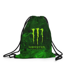 Рюкзак-мешок 3D с принтом MONSTER ENERGY в Курске, 100% полиэстер | плотность ткани — 200 г/м2, размер — 35 х 45 см; лямки — толстые шнурки, застежка на шнуровке, без карманов и подкладки | energy | honda | mercedes | monster energy | porsche | racing | sport | toyota | автомобил | автомобильные | марка | машины | митсубиси | монстр | монстр энерджи | порше | спорт | тесла | тойота | хонда