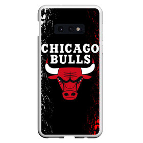 Чехол для Samsung S10E с принтом CHICAGO BULLS в Курске, Силикон | Область печати: задняя сторона чехла, без боковых панелей | bulls | chicago | chicago bulls | nba | red bulls | usa | америка | быки | нба | сша | чикаго буллс