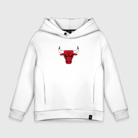 Детское худи Oversize хлопок с принтом CHICAGO BULLS в Курске, френч-терри — 70% хлопок, 30% полиэстер. Мягкий теплый начес внутри —100% хлопок | боковые карманы, эластичные манжеты и нижняя кромка, капюшон на магнитной кнопке | bulls | chicago | chicago bulls | nba | red bulls | usa | америка | быки | нба | сша | чикаго буллс