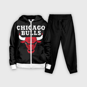 Детский костюм 3D с принтом CHICAGO BULLS | ЧИКАГО БУЛЛС в Курске,  |  | bulls | chicago | chicago bulls | nba | red bulls | usa | америка | быки | нба | сша | чикаго буллс