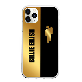 Чехол для iPhone 11 Pro Max матовый с принтом Billie Eilish Gold в Курске, Силикон |  | billie eilish | billie eilish gold | bud guy | gold блонш | logo | айлиш | айлишь | билли | билли айлиш | блонч | блонш | золотой | золотой логотип | лого | логотип билли айлиш | человечек