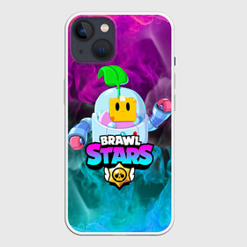 Чехол для iPhone 13 с принтом BRAWL STARS SPROUT в Курске,  |  | bibi | brawl stars | coach mike | crow | gale | leon | leon shark | max | mecha crow | mortis | mr.p | phoenix | sally leon | sandy | spike | sprout | tara | unicorn | virus 8 bit | werewolf | ворон | оборотень