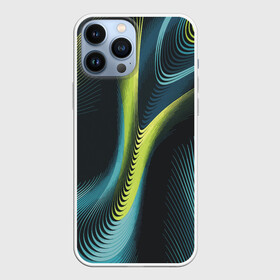 Чехол для iPhone 13 Pro Max с принтом Wave в Курске,  |  | abstraction | color | fashion | rastr | wave | абстракция | волна | мода | растр | цвет