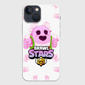 Чехол для iPhone 13 mini с принтом Sakura Spike Brawl Stars в Курске,  |  | brawl | brawl stars | sakura spike | spike | бравл | бравл кактус | бравл старс | кактус | сакура спайк | спайк | спайк бравл старс