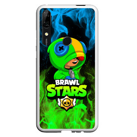 Чехол для Honor P Smart Z с принтом BRAWL STARS LEON в Курске, Силикон | Область печати: задняя сторона чехла, без боковых панелей | bibi | brawl stars | coach mike | crow | gale | leon | leon shark | max | mecha crow | mortis | mr.p | phoenix | sally leon | sandy | spike | sprout | tara | unicorn | virus 8 bit | werewolf | ворон | оборотень