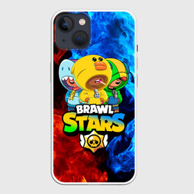 Чехол для iPhone 13 с принтом BRAWL STARS LEON TRIO в Курске,  |  | bibi | brawl stars | coach mike | crow | gale | leon | leon shark | max | mecha crow | mortis | mr.p | phoenix | sally leon | sandy | spike | sprout | tara | unicorn | virus 8 bit | werewolf | ворон | оборотень