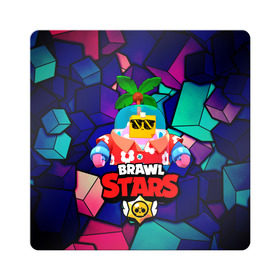 Магнит виниловый Квадрат с принтом BRAWL STARS (NEW SPROUT) [12] в Курске, полимерный материал с магнитным слоем | размер 9*9 см, закругленные углы | 8 bit | android | brawl | brawl stars | clash | clash royale | game | leon | royale | sprout | stars | андроид | игра | кольт | леон | мобильные игры | спраут