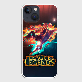 Чехол для iPhone 13 mini с принтом league of legends в Курске,  |  | Тематика изображения на принте: art | dota | dota 2 | fan | game | hero | league | league of legends | legends | lol | moba | mobile legend | riot game | герои | детские | дота | женские | игра | моба | мужские