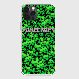 Чехол для iPhone 12 Pro Max с принтом MINERCRAFT в Курске, Силикон |  | creeper | creepers | minercraft | алмаз | крипер | криперы | маин | майн | майн крафт | майнкрафт