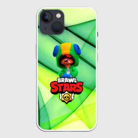 Чехол для iPhone 13 с принтом BRAWL STARS:LEON в Курске,  |  | 8 | 8 bit | bibi | brawl stars | brock | bull | crow | dinomike | el primo | leon | mobile game | mr.p | nita | poko | ricochet | stars | tara | бравл старс | ворон | леон | мобильные игры