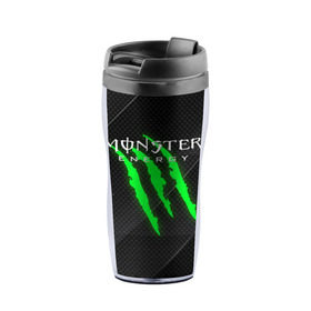 Термокружка-непроливайка с принтом MONSTER ENERGY (Z) в Курске, внутренняя часть — пищевой пластик, наружная часть — прозрачный пластик, между ними — полиграфическая вставка с рисунком | объем — 350 мл, герметичная крышка | Тематика изображения на принте: black monster | bmx | claw | cybersport | energy | monster | monster energy | moto | motocross | race | sport | киберспорт | когти | монстер энерджи | монстр | мото | мотокросс | ралли | скейтбординг | спорт | то | энергия