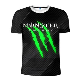 Мужская футболка 3D спортивная с принтом MONSTER ENERGY (Z) в Курске, 100% полиэстер с улучшенными характеристиками | приталенный силуэт, круглая горловина, широкие плечи, сужается к линии бедра | black monster | bmx | claw | cybersport | energy | monster | monster energy | moto | motocross | race | sport | киберспорт | когти | монстер энерджи | монстр | мото | мотокросс | ралли | скейтбординг | спорт | то | энергия