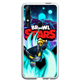 Чехол для Honor P Smart Z с принтом BRAWL STARS MECHA CROW в Курске, Силикон | Область печати: задняя сторона чехла, без боковых панелей | 8 bit | brawl stars | crow | gale | leon | leon shark | max | mecha | mecha crow | mr.p | sally leon | shark | tara | virus 8 bit | werewolf leon | акула | берли | бравл старс | ворон | макс | оборотень