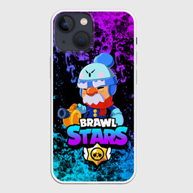 Чехол для iPhone 13 mini с принтом BRAWL STARS GALE. в Курске,  |  | 8 bit | brawl stars | crow | gale | leon | leon shark | max | mecha | mecha crow | mr.p | sally leon | shark | tara | virus 8 bit | werewolf leon | акула | берли | бравл старс | ворон | макс | оборотень