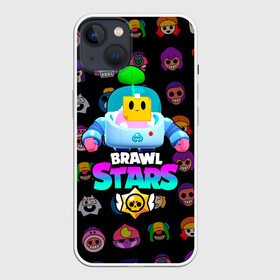 Чехол для iPhone 13 с принтом BRAWL STARS (SPROUT) [27] в Курске,  |  | 8 bit | android | brawl | brawl stars | clash | clash royale | game | leon | royale | sprout | stars | андроид | игра | кольт | леон | мобильные игры | спраут