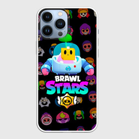 Чехол для iPhone 13 Pro Max с принтом BRAWL STARS (SPROUT) [27] в Курске,  |  | Тематика изображения на принте: 8 bit | android | brawl | brawl stars | clash | clash royale | game | leon | royale | sprout | stars | андроид | игра | кольт | леон | мобильные игры | спраут