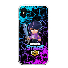 Чехол для iPhone XS Max матовый с принтом BRAWL STARS BIBI в Курске, Силикон | Область печати: задняя сторона чехла, без боковых панелей | bibi | brawl stars | crow | gale | leon | leon shark | max | mecha | mecha crow | mr.p | sally leon | shark | tara | virus 8 bit | werewolf leon | акула | берли | биби | бравл старс | ворон | макс | оборотень