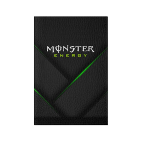 Обложка для паспорта матовая кожа с принтом MONSTER ENERGY (Z) в Курске, натуральная матовая кожа | размер 19,3 х 13,7 см; прозрачные пластиковые крепления | black monster | bmx | claw | cybersport | energy | monster | monster energy | moto | motocross | race | sport | киберспорт | когти | монстер энерджи | монстр | мото | мотокросс | ралли | скейтбординг | спорт | энергия