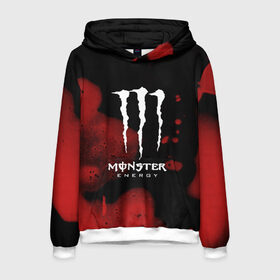 Мужская толстовка 3D с принтом MONSTER ENERGY в Курске, 100% полиэстер | двухслойный капюшон со шнурком для регулировки, мягкие манжеты на рукавах и по низу толстовки, спереди карман-кенгуру с мягким внутренним слоем. | energy | honda | mercedes | monster energy | porsche | racing | sport | toyota | автомобил | автомобильные | марка | машины | митсубиси | монстр | монстр энерджи | порше | спорт | тесла | тойота | хонда