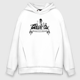 Мужское худи Oversize хлопок с принтом Skeletons в Курске, френч-терри — 70% хлопок, 30% полиэстер. Мягкий теплый начес внутри —100% хлопок | боковые карманы, эластичные манжеты и нижняя кромка, капюшон на магнитной кнопке | Тематика изображения на принте: corpse bride | emily | scraps | tim burtons | vdgerir | victor van dort | wedding | wine of ages | zombie | свадебный букет | тим бертон | труп невесты